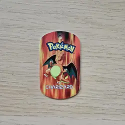 Pokemon METAL TAGS - Charizard - 2006 - Game Freak - Nintendo Dog Tag - Image 1