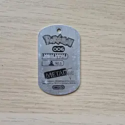 Pokemon METAL TAGS - Charizard - 2006 - Game Freak - Nintendo Dog Tag - Image 2