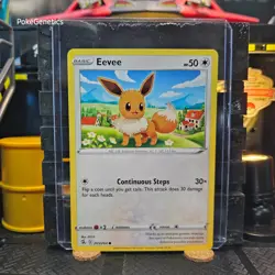 Eevee Fusion Strike Pokemon TCG 205/264 Sword & Shield Common - Image 1
