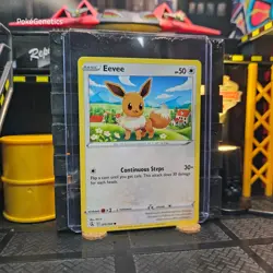 Eevee Fusion Strike Pokemon TCG 205/264 Sword & Shield Common - Image 3