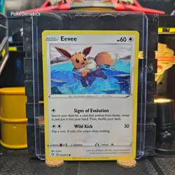 Eevee Shining Fates Pokemon TCG 052/072 Sword & Shield Common - Image 1