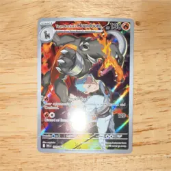 Pokemon Team Rocket's Houndoom 191/182 Sv10 Destined Rivals Illustration Rare H… - Image 1