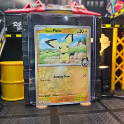 Ethan's Pichu Destined Rivals Reverse Holo Pokemon TCG 071/182 Scarlet & Violet - Image 3