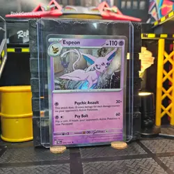 Espeon Prismatic Evolutions Holo Pokemon TCG 033/131 Scarlet & Violet Rare - Image 3