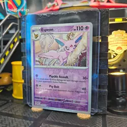 Espeon Prismatic Evolutions Reverse Holo Pokemon TCG 033/131 Scarlet Violet Rare - Image 2