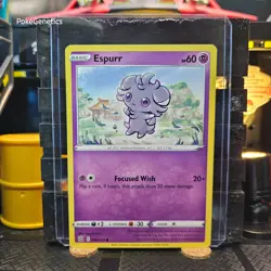 Espurr Battle Styles Pokemon TCG 060/163 Sword & Shield Common - Image 1