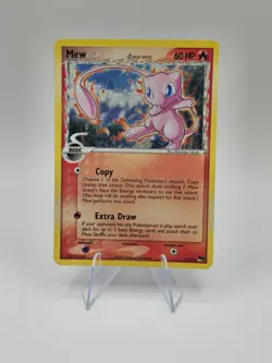 Pokemon Mew TCG 3/17 Inverted Back Error Holo Delta Species Pop Series 5 (2007) - Image 1