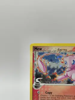 Pokemon Mew TCG 3/17 Inverted Back Error Holo Delta Species Pop Series 5 (2007) - Image 2