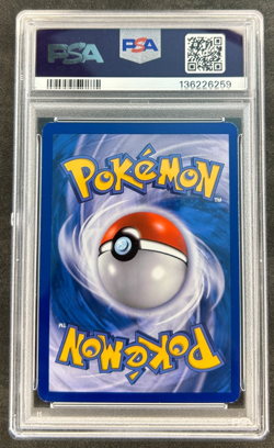 2010 Pokemon Kyogre & Groudon Legend Top Holo Foil Undaunted 87/90 PSA 7 - Image 2