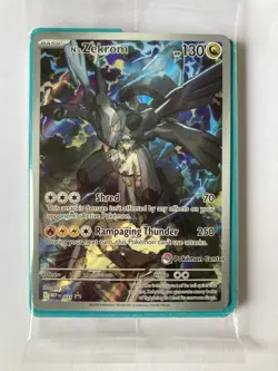 N's Zekrom Pokemon Center Stamped 031 MEP Promo From ETB Elite Trainer Box - Image 3