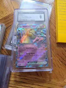 Mimikyu ex 2023 Black Star Promo CGC 9 Pokemon - Image 1