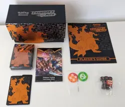 Pokemon TCG Elite Trainer Box EMPTY ETB Champion's Path + Extras - Image 1