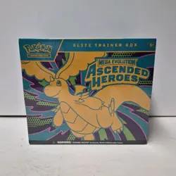 Pokemon Mega Evolution Ascended Heroes Elite Trainer Box Sealed New SHIPS TODAY - Image 1