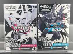 Pokemon Black Bolt and White Flare Elite Trainer Box ETB Booster Bundle Lot - Image 3