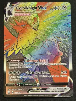 Pokemon TCG Corviknight VMAX Sword & Shield - Battle Styles 171/163 Holo NM - Image 1