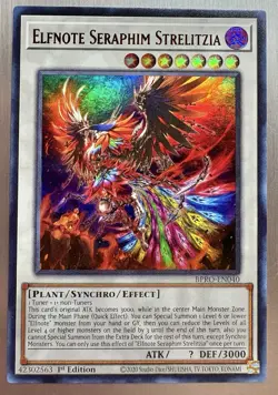 YuGiOh: Burst Protocol - Elfnote Seraphim Strelitzia - BPRO-EN040 - Ultra Rare - Image 1