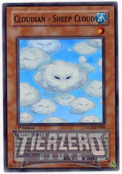 Yugioh GLAS-EN008 Cloudian - Sheep Cloud Super Rare 1st Edition NM/LP - Image 1