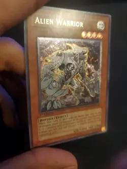 YuGiOh Alien Warrior POTD-EN027 Ultimate Rare 1st Edition VLP - Image 3