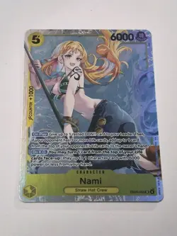 One Piece EB-03 Nami EB03-053 - SR English Heroines Foil Edition - Image 1