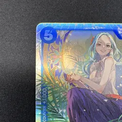 Bandai One Piece Nefeltari Vivi Super Rare EB03-024 Heroines Holo Blocker 4000 - Image 2