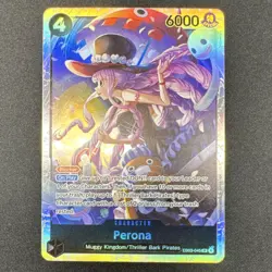 Bandai Perona EB03-045 SR Heroines Edition Holo 6000 One Piece CCG - Image 1