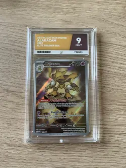Pokemon Card TCG Alakazam MEP 009 Ace 9 Mega Evolution ETB Black Star Promo - Image 1