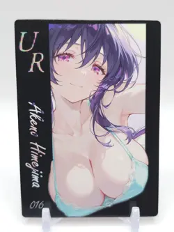 Genki Parade 2 - Anime Waifu UR Trading Card - Akeno Himejima - Image 1