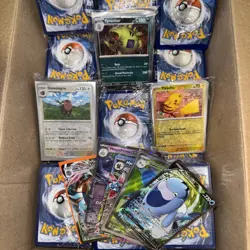 Bulk Pokemon Cards Lot 1000 NM | 100 Reverse | 25 Holo | 5 V/EX’s - 1130 Total! - Image 1