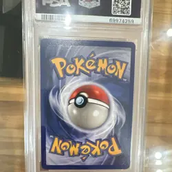 Pokemon TCG Blastoise Holo Rare Base Set 1999 2/102 PSA 8 Card Stock - Image 2