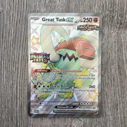 Pokemon: Great Tusk EX 072 Scarlet & Violet Promo Oversized/Jumbo Card - Image 1