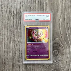 Pokemon TCG Mew Holo Rare Card 11/25 Celebrations PSA 9 - Image 1