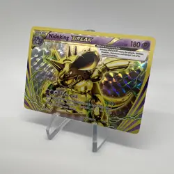 Nidoking BREAK 46/108 XY Evolutions Holo Ultra Rare Pokemon Card NM - Image 3