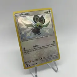Pokemon TCG Noibat SV43/SV94 Hidden Fates Shiny Vault Holo Rare Card - Image 2