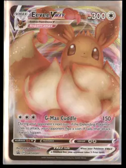 SWSH: Sword & Shield Promo Cards #SWSH087 Eevee VMAX Holo - Image 1
