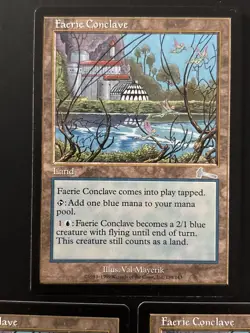 3x Faerie Conclave - Urza's Legacy: #139, Magic: The Gathering MTG LP - Image 2