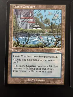 3x Faerie Conclave - Urza's Legacy: #139, Magic: The Gathering MTG LP - Image 3