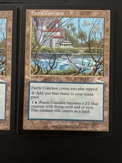 3x Faerie Conclave - Urza's Legacy: #139, Magic: The Gathering MTG LP - Image 4