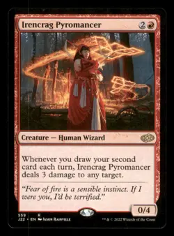 MTG - Irencrag Pyromancer Jumpstart 2022 #559 Rare LP - Image 1
