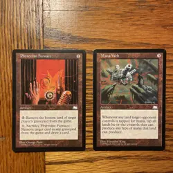 MTG: Mana Web and Phyrexian Furnace Weatherlight Artifacts - Image 1