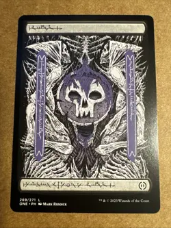 Swamp (269) - Full Art Phyrexia: All Will Be One Regular - Image 1