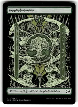 Forest (271) - Full Art Phyrexia: All Will Be One Regular MTG - Image 1