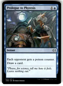 Prologue to Phyresis Phyrexia: All Will Be One Regular mtg - Image 1