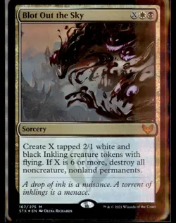 Magic: #167 Blot Out the Sky (foil) - Image 1