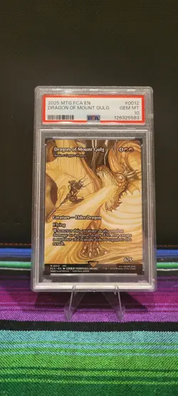 2025 MTG Final Fantasy FCA EN #0012 Dragon of Mount Gulg PSA 10 GEM MINT - Image 1