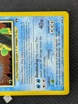 Politoed 8/75 - Neo Discovery Unlimited Holo Rare Pokemon TCG NM - Image 5