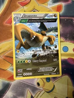 Pokemon TCG Dragonite 52/108 Roaring Skies Non Holo - Image 1