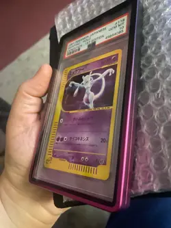 67425704 2001 Pokemon Japanese 118/128 MewTwo Holo Expedition 1st Edition PSA 10 - Image 2
