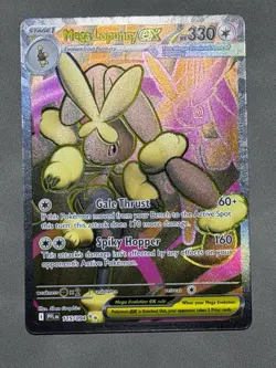 Pokemon TCG Mega Lopunny ex - Ultra Rare ME02: Phantasmal Flames 115/094 NM - Image 1