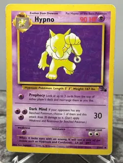 Hypno | 23/62 Fossil - Rare ⭐ Non-Holo Unlimited | Pokemon TCG | HP - Image 1
