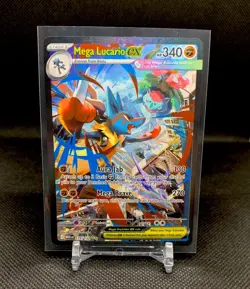 Pokemon ME01: Mega Evolution Mega Lucario ex 179/132 Special Illustration Rare - Image 1
